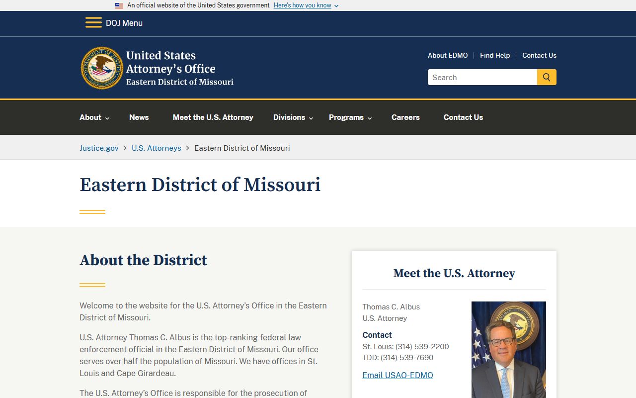 Scott County criminal court records federal prosecution context