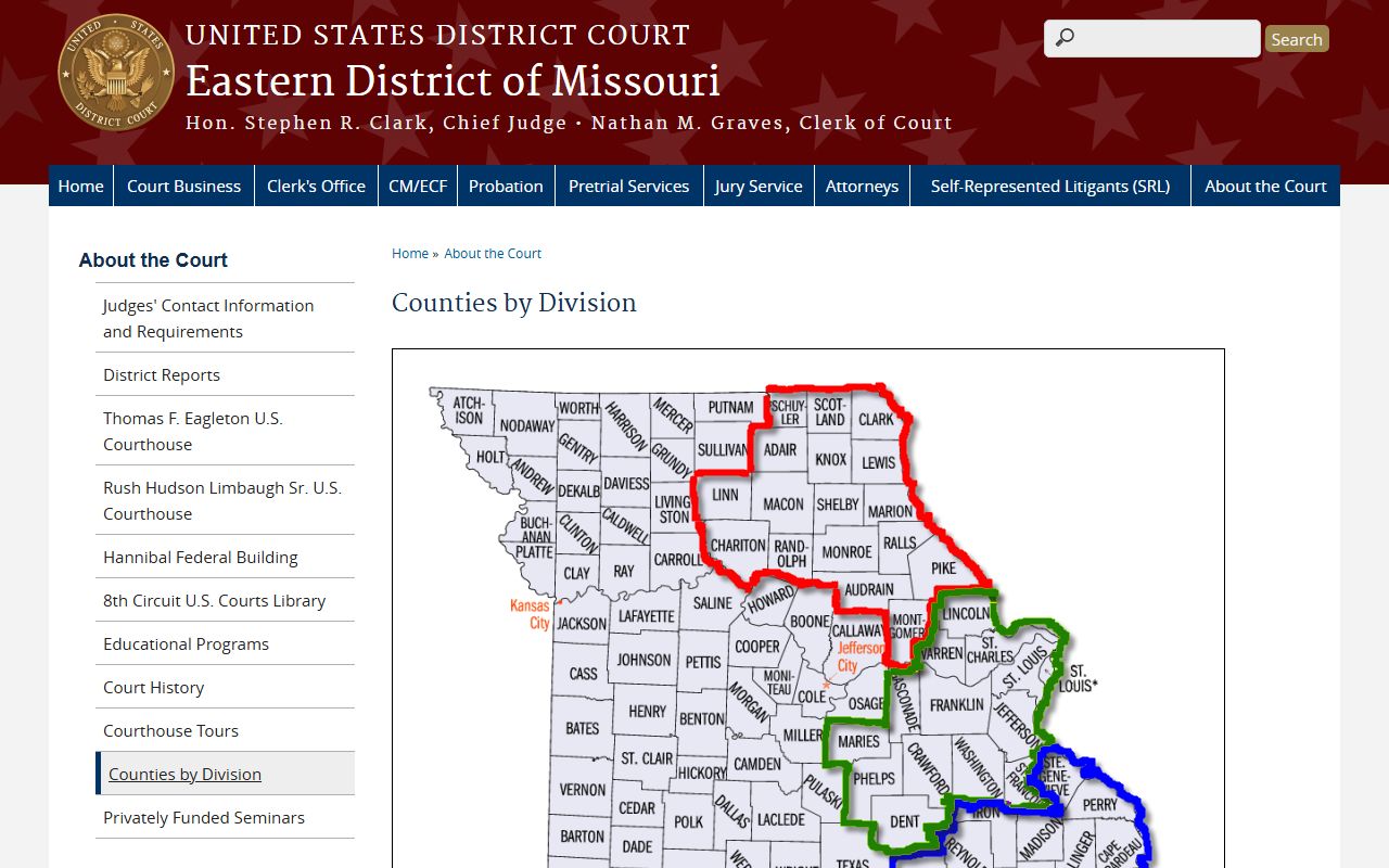 Scott County Circuit Court records and Eastern District division context