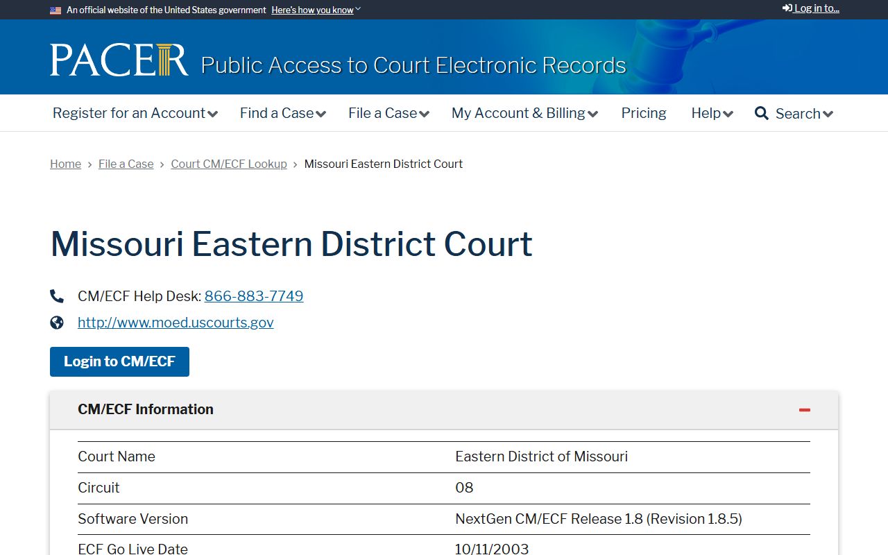 Scott County Circuit Court records and PACER district court lookup