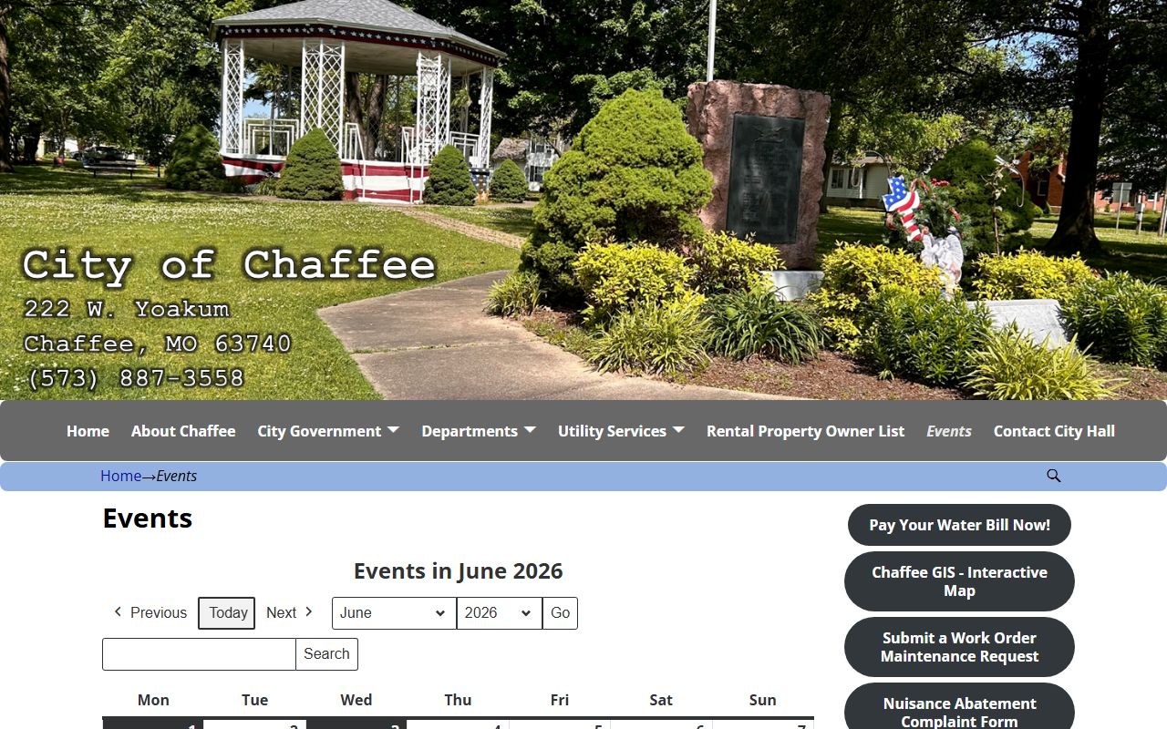 Scott County traffic ticket records and Chaffee municipal court schedule